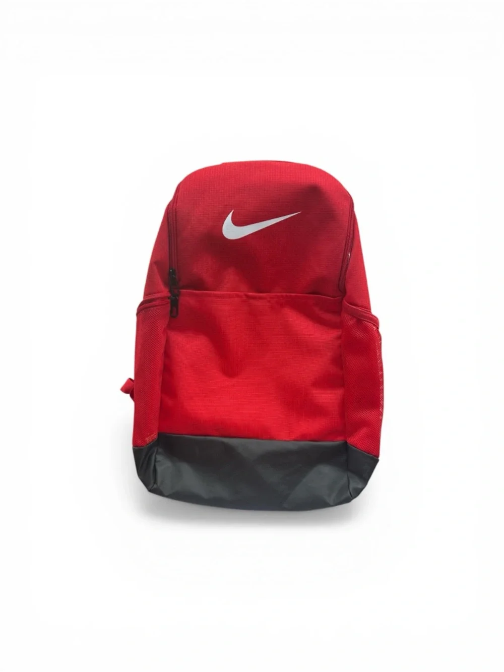 nike backpacks red black and white Elite Pro Basketball Backpack BA6164 One Size (WHITE/UNIVERSITY RED/BLACK) Equipped with a large central compartment that can easily accomodate all your affairs Nike Brasilia 9.5 Training Backpack